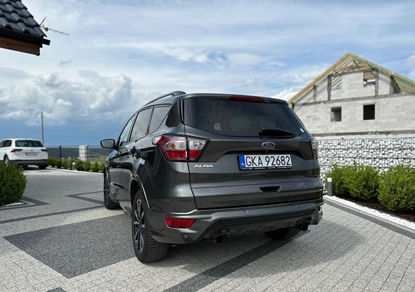 Ford Kuga cena 89900 przebieg: 134000, rok produkcji 2017 z Serock małe 407